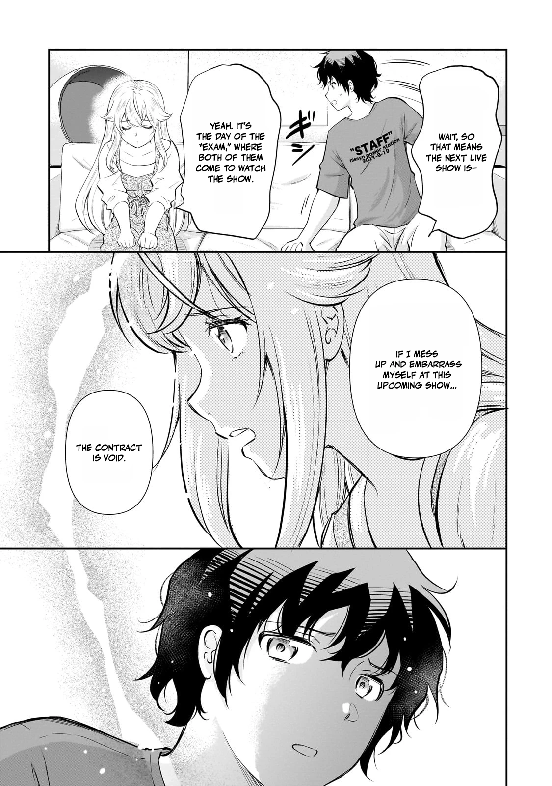 Isshou Hatarakitakunai Ore ga Classmate no Daininki Idol ni Natsukaretara Chapter 23 page 19