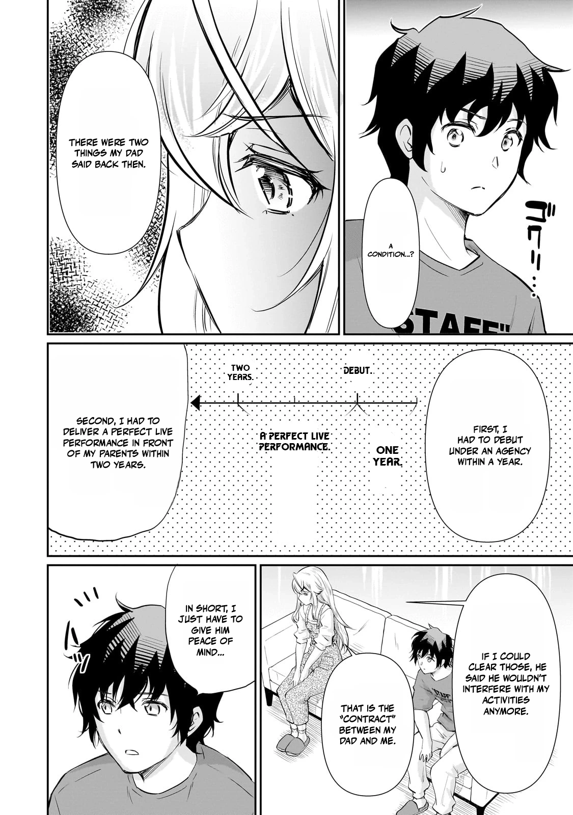 Isshou Hatarakitakunai Ore ga Classmate no Daininki Idol ni Natsukaretara Chapter 23 page 18