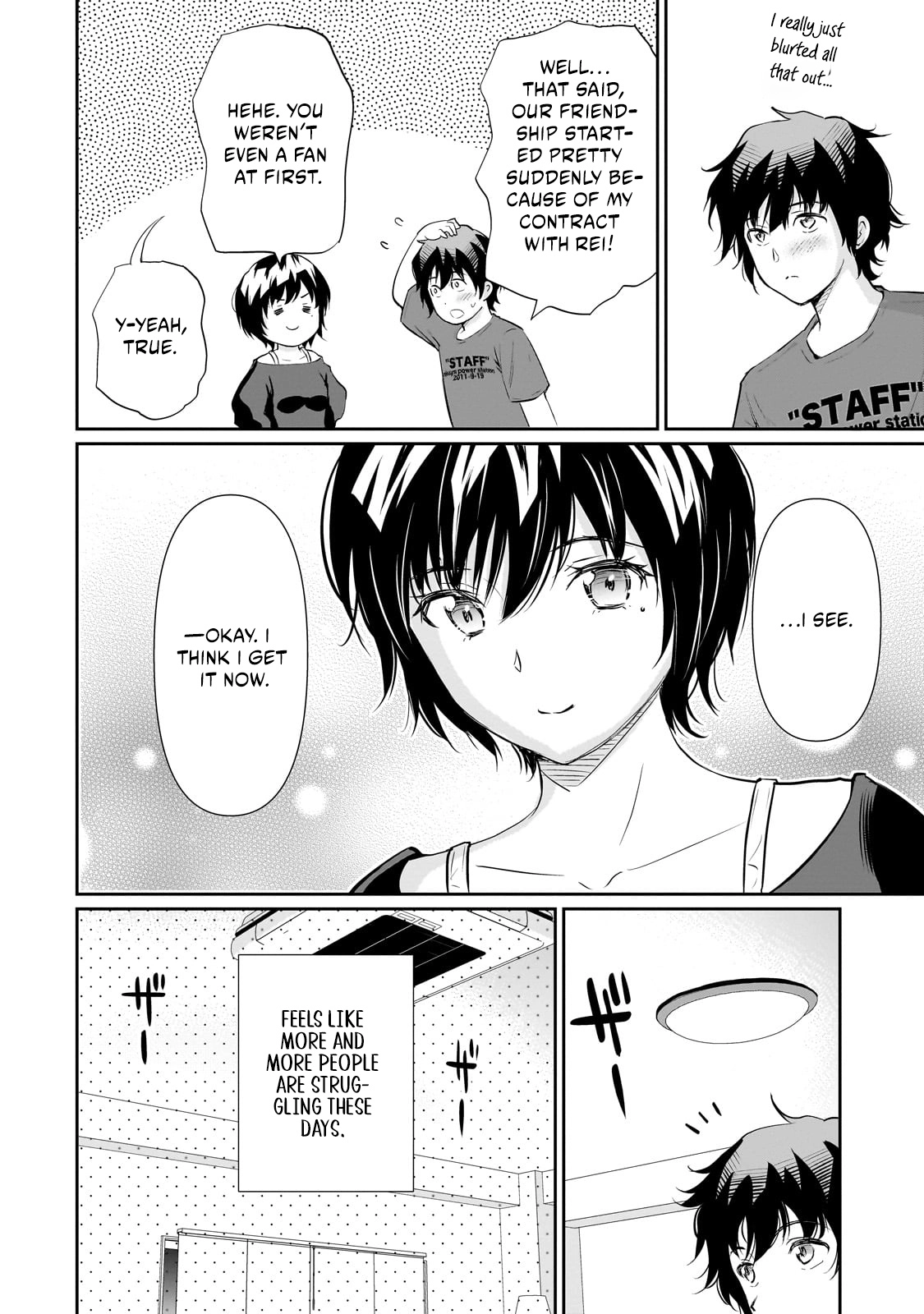 Isshou Hatarakitakunai Ore ga Classmate no Daininki Idol ni Natsukaretara Chapter 24 page 22