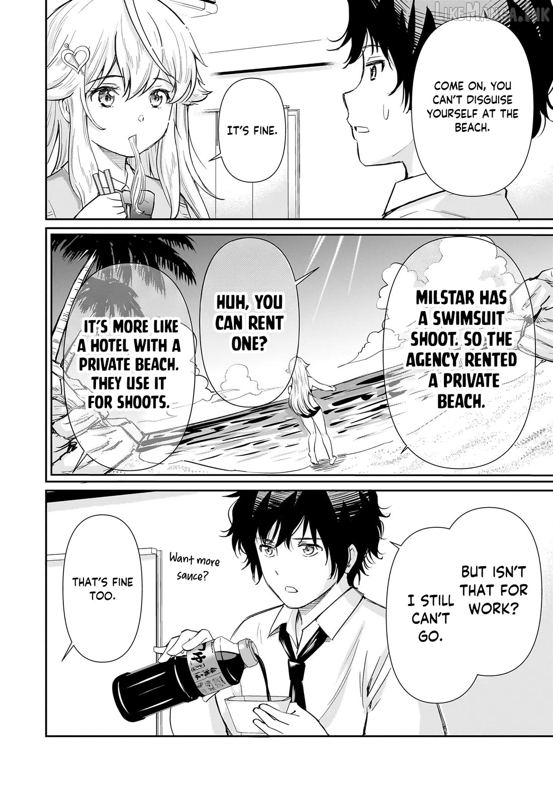 Isshou Hatarakitakunai Ore ga Classmate no Daininki Idol ni Natsukaretara Chapter 30 page 31