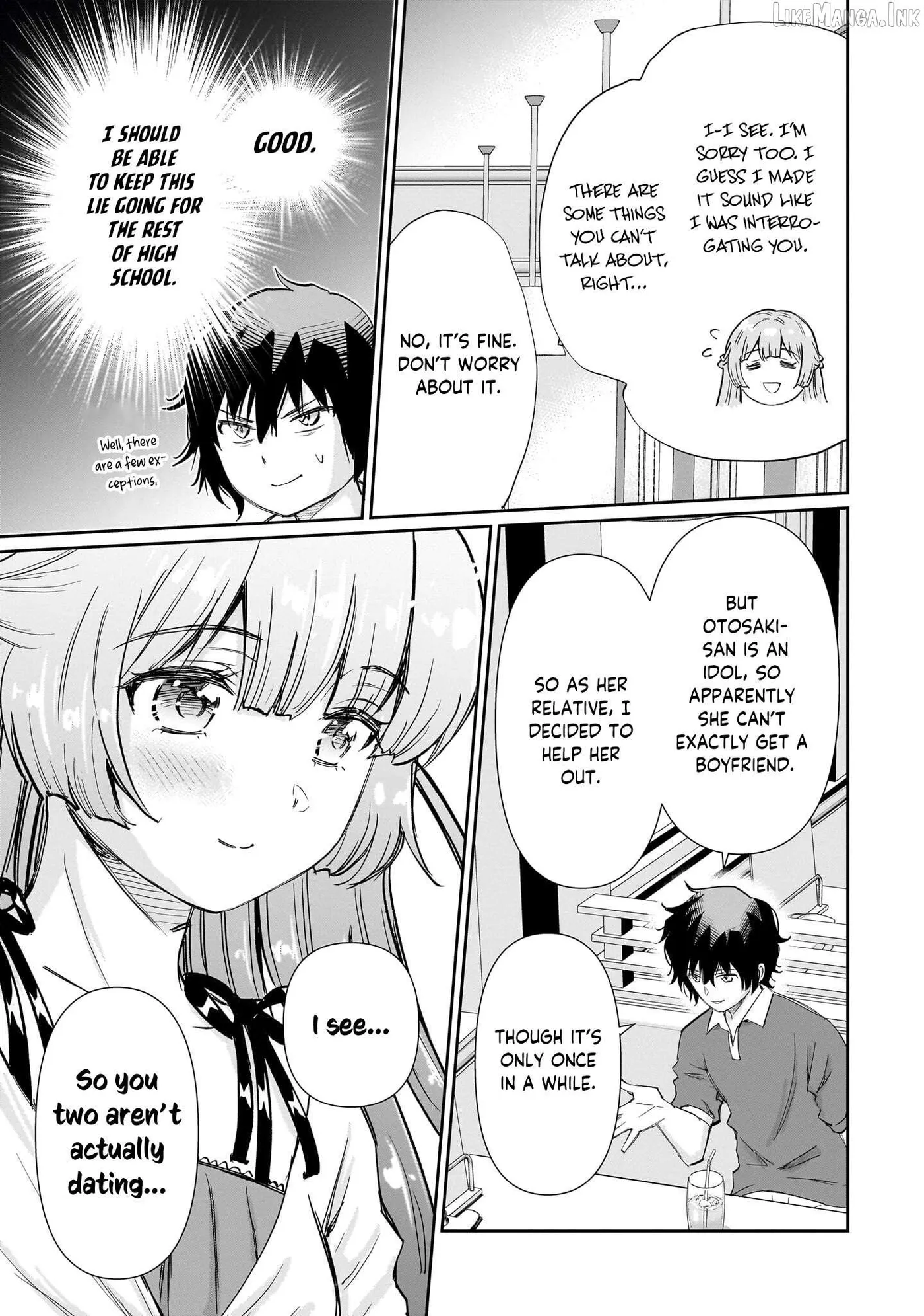 Isshou Hatarakitakunai Ore ga Classmate no Daininki Idol ni Natsukaretara Chapter 32 page 18