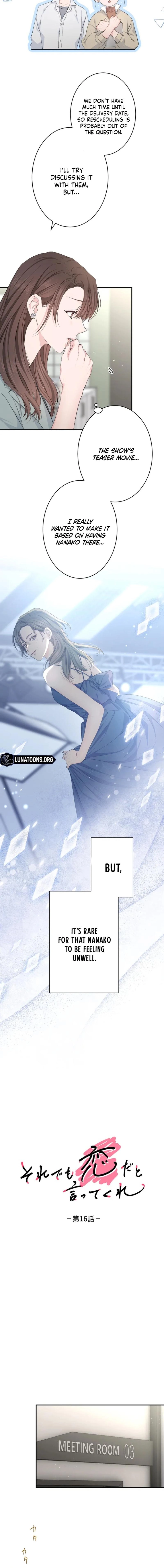 Even So, Tell Me This Is Love Chapter 16 page 2