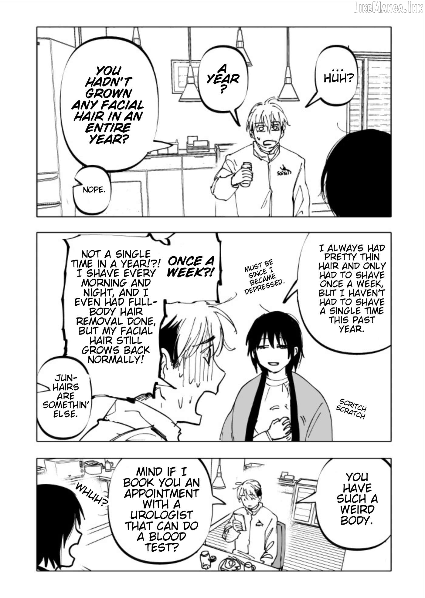Urekkoka X Utsubyouka Chapter 23 page 4