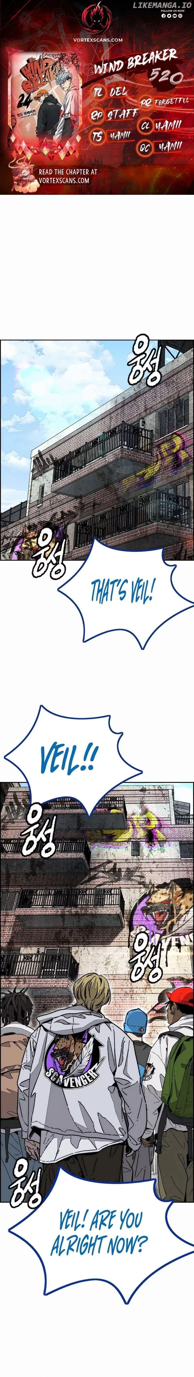 Wind Breaker Chapter 520 page 1