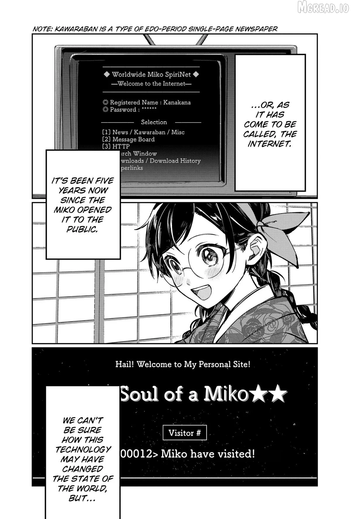 World Wide Web MIKO! Chapter 1 page 4