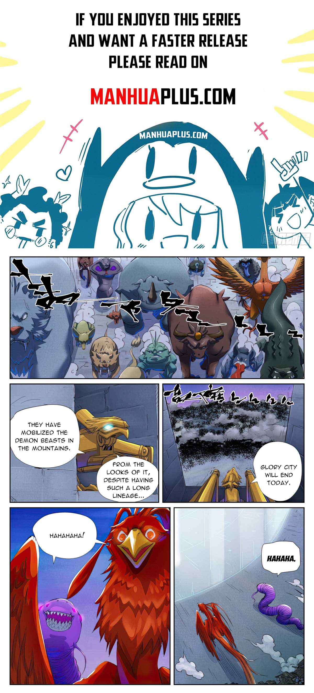 Tales of Demons and Gods Chapter 451.5 page 1