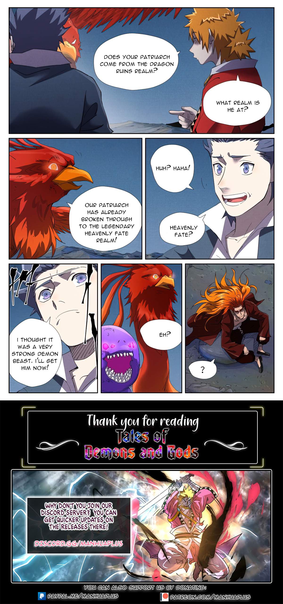 Tales of Demons and Gods Chapter 453.5 page 9