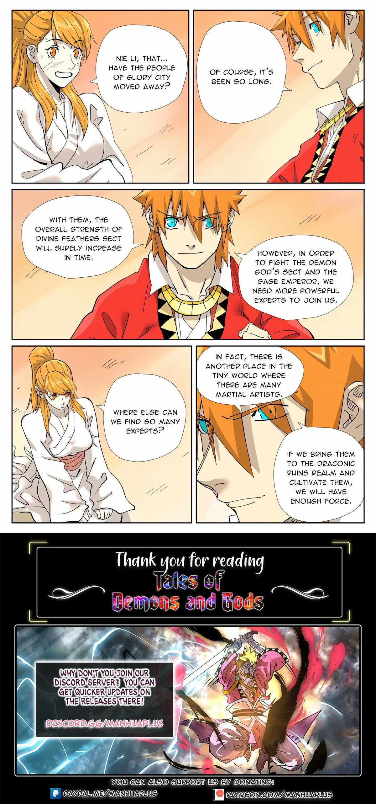 Tales of Demons and Gods Chapter 462.5 page 9