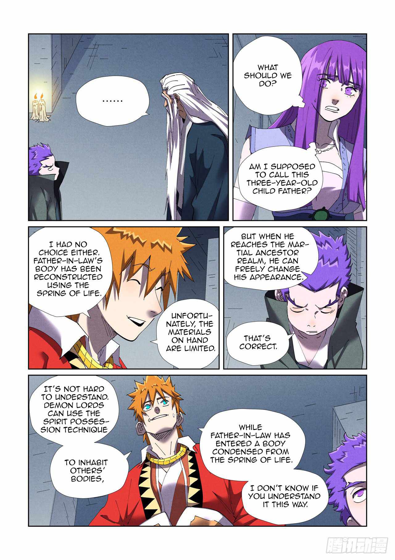 Tales of Demons and Gods Chapter 455.5 page 9