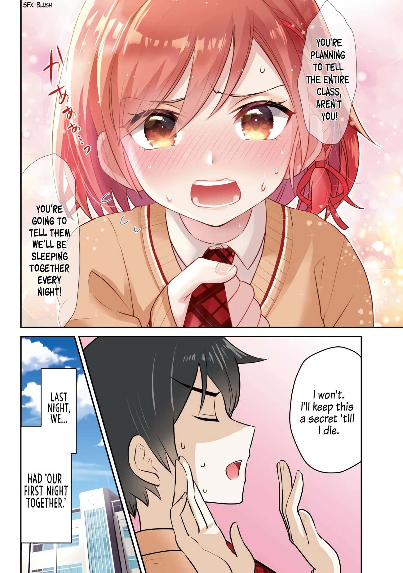 Class no Daikirai na Joshi to Kekkon Suru Koto ni Natta Chapter 3.1 page 2