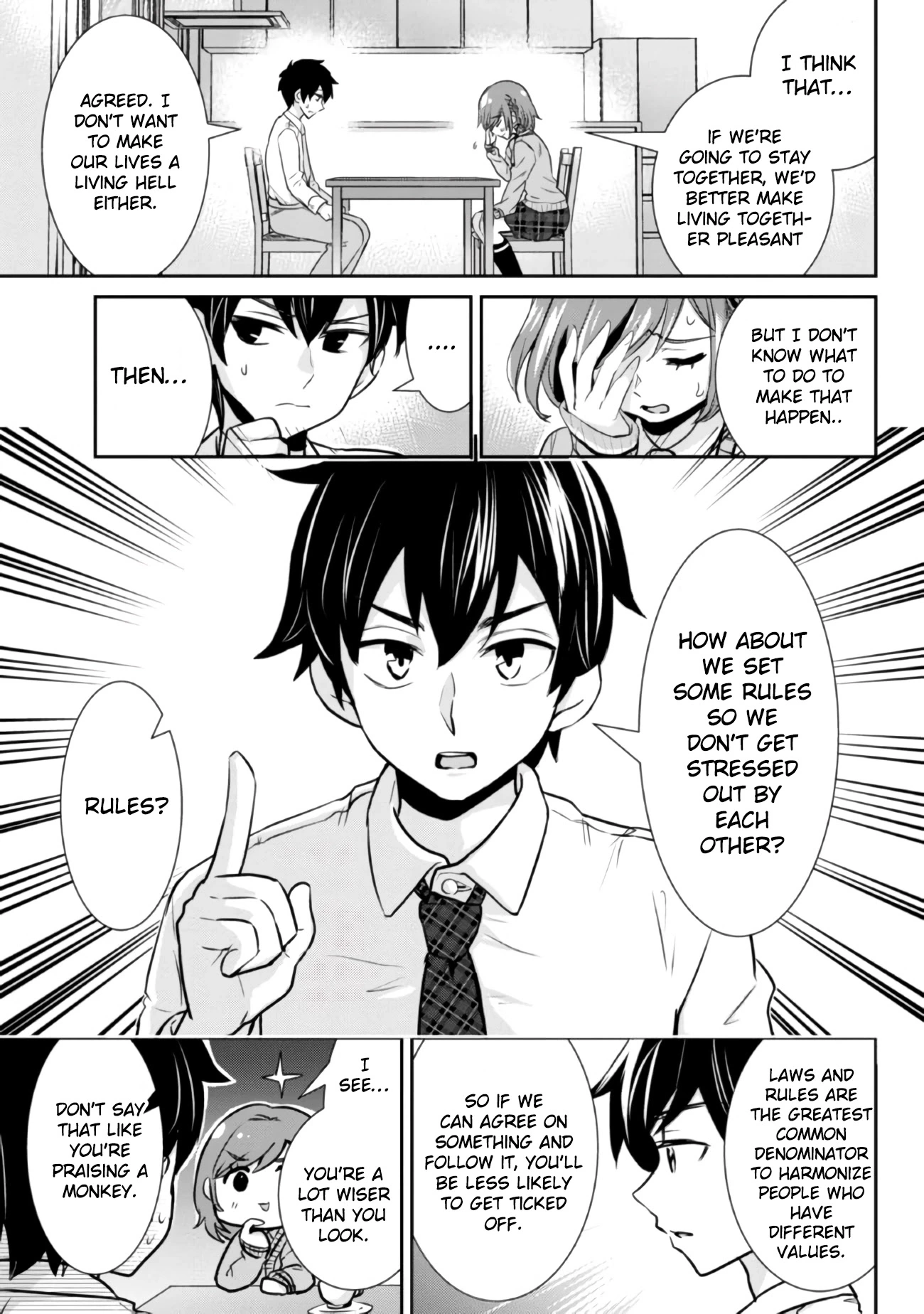 Class no Daikirai na Joshi to Kekkon Suru Koto ni Natta Chapter 6.1 page 14
