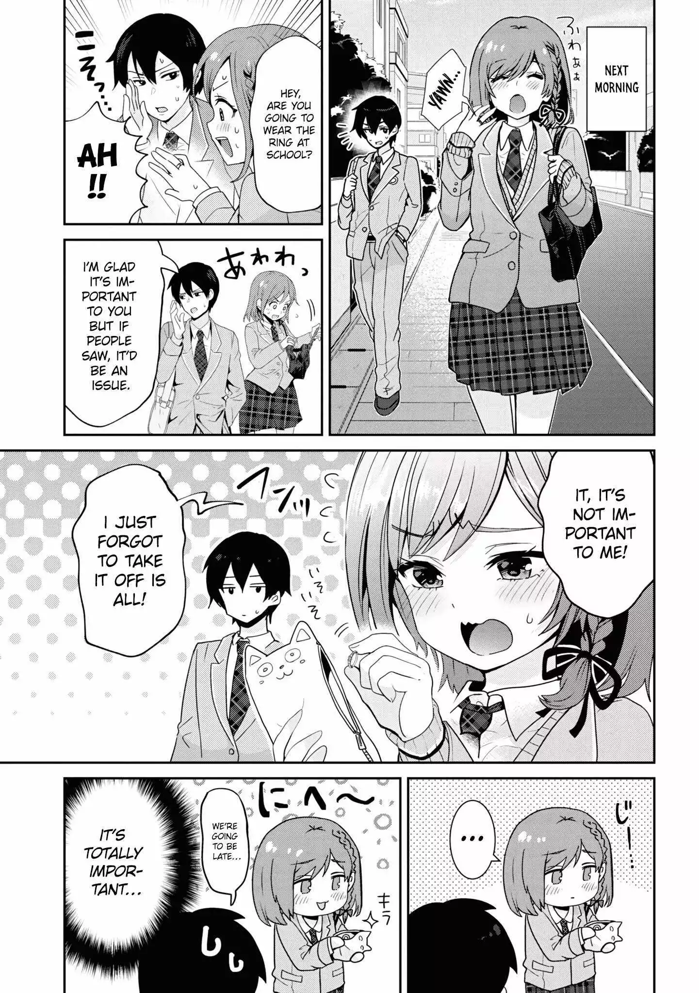 Class no Daikirai na Joshi to Kekkon Suru Koto ni Natta Chapter 23 page 11