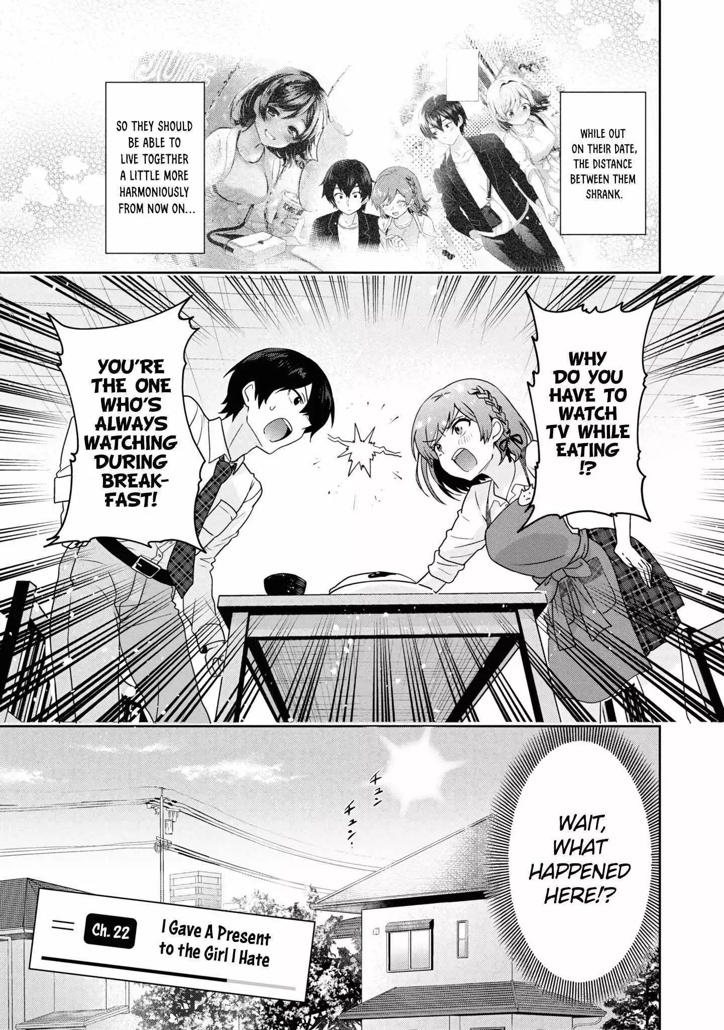 Class no Daikirai na Joshi to Kekkon Suru Koto ni Natta Chapter 22 page 3