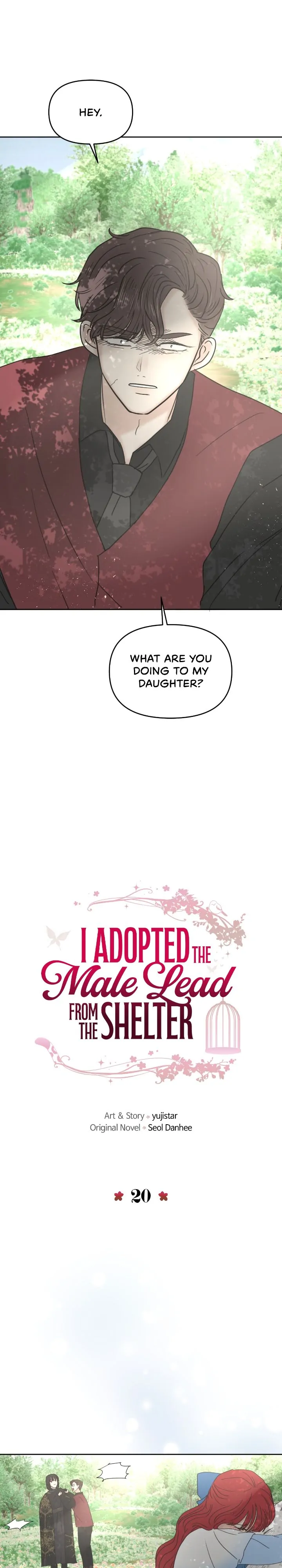 I Adopted a Male Lead From a Prison Shelter Chapter 20 page 15