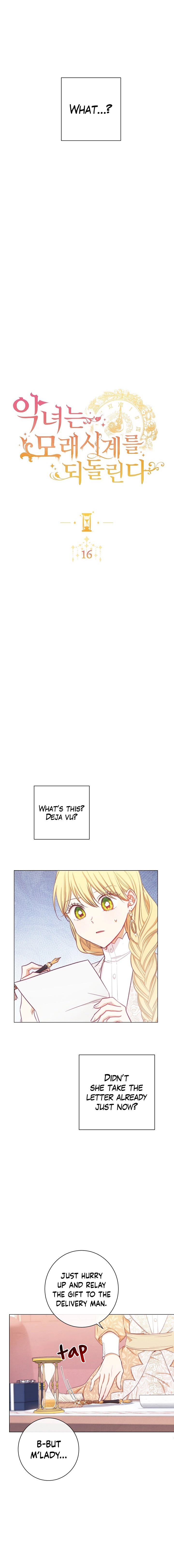 The Villainess Reverses The Hourglass Chapter 16 page 3