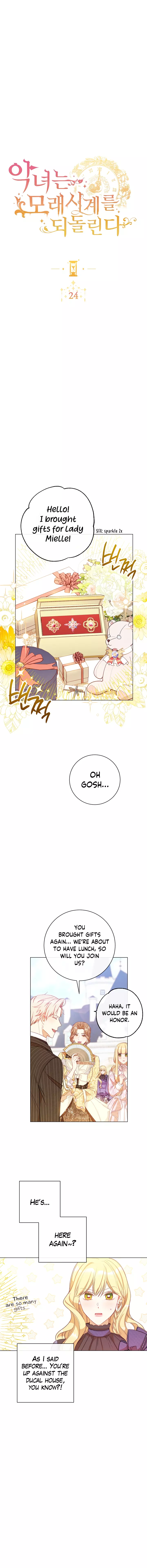 The Villainess Reverses The Hourglass Chapter 24 page 2