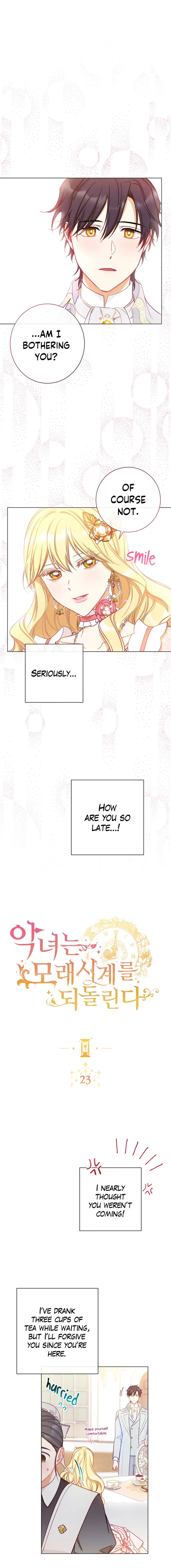 The Villainess Reverses The Hourglass Chapter 23 page 2