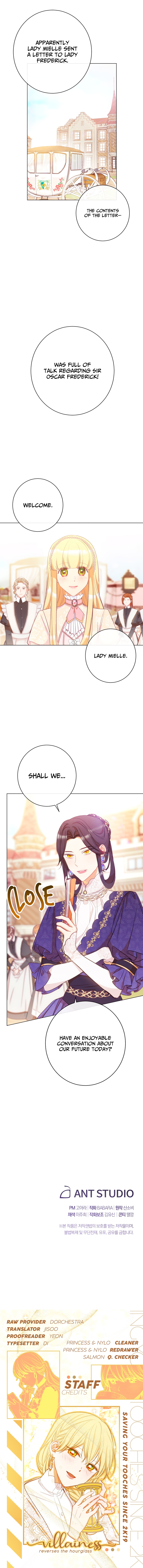 The Villainess Reverses The Hourglass Chapter 27 page 16