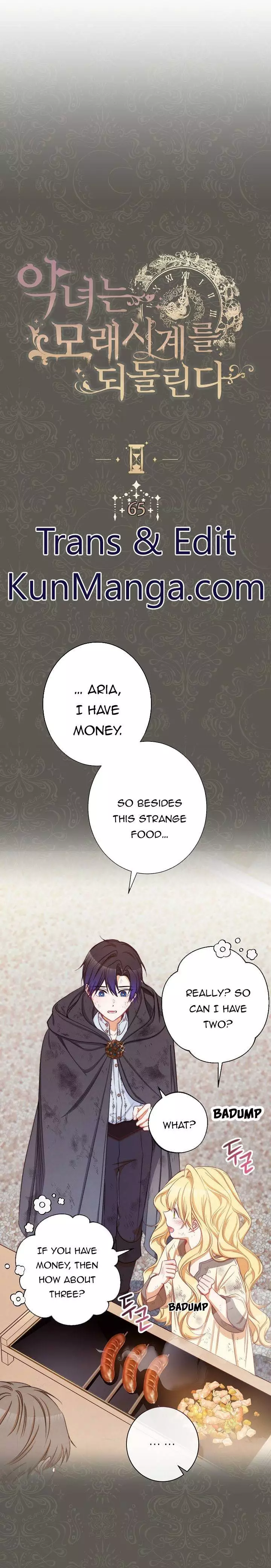 The Villainess Reverses The Hourglass Chapter 65 page 1