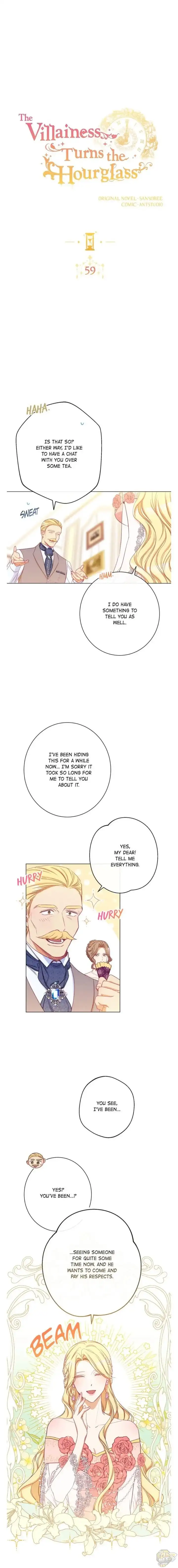The Villainess Reverses The Hourglass Chapter 59 page 1