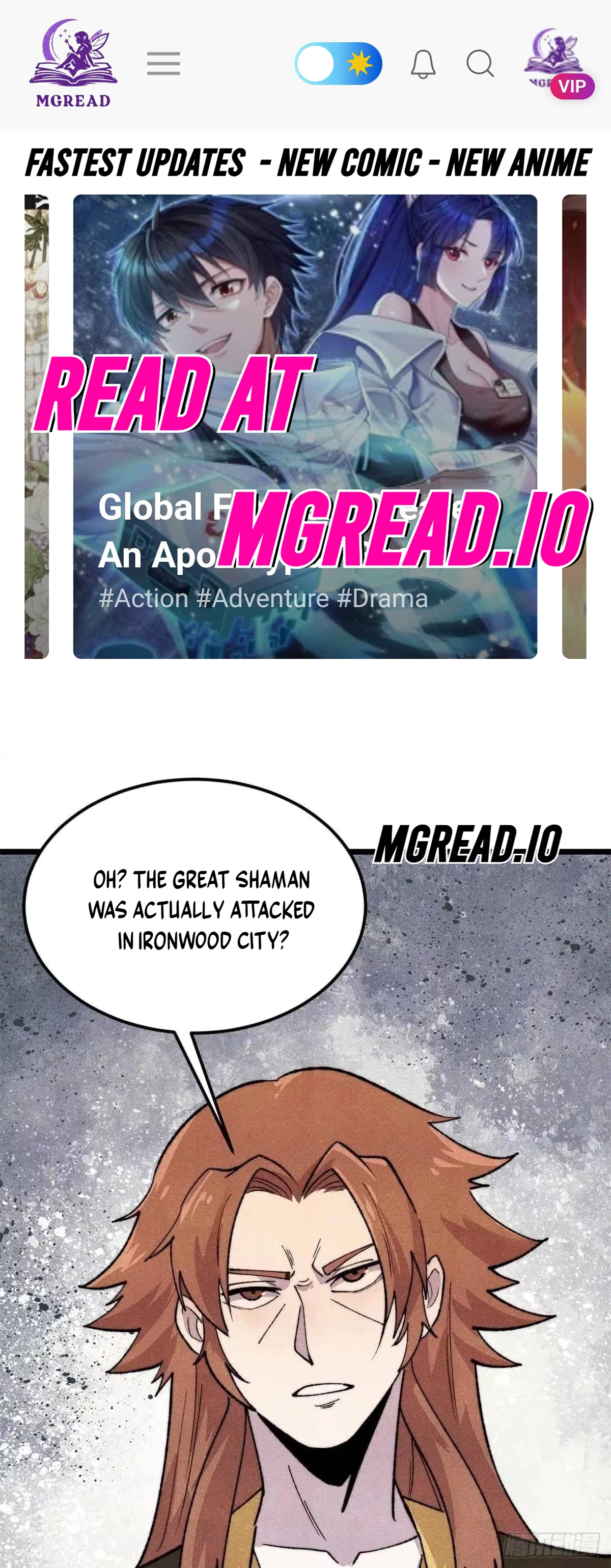 All Hail the Sect Leader Chapter 555 page 1