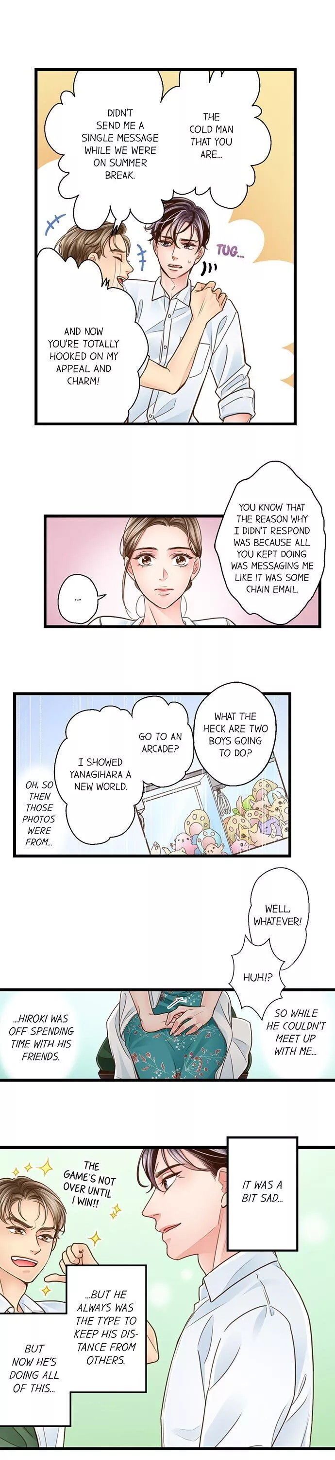Yanagihara-kun wa Sex Izonshou Chapter 116 page 8