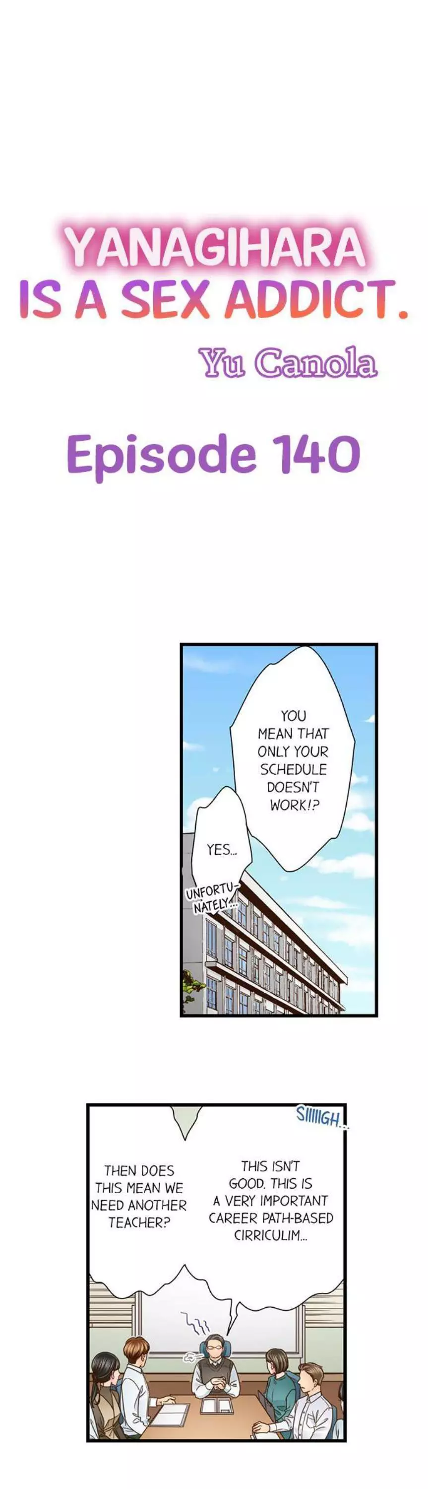 Yanagihara-kun wa Sex Izonshou Chapter 140 page 1