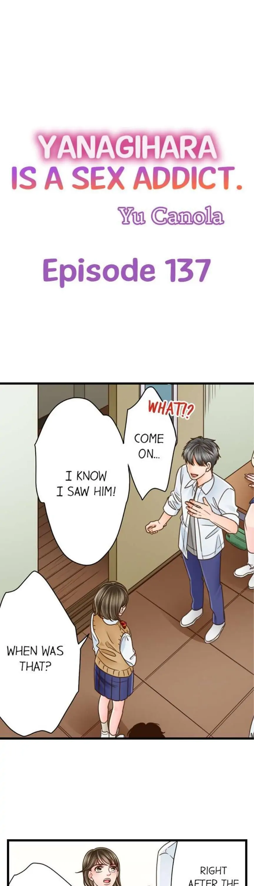 Yanagihara-kun wa Sex Izonshou Chapter 137 page 1