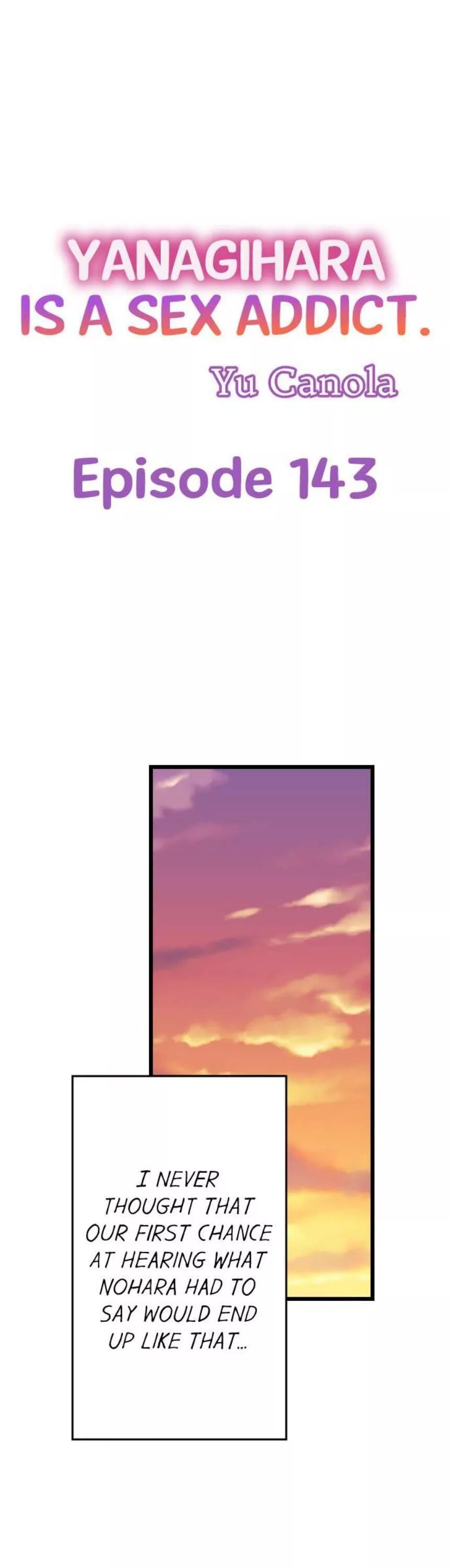 Yanagihara-kun wa Sex Izonshou Chapter 143 page 1