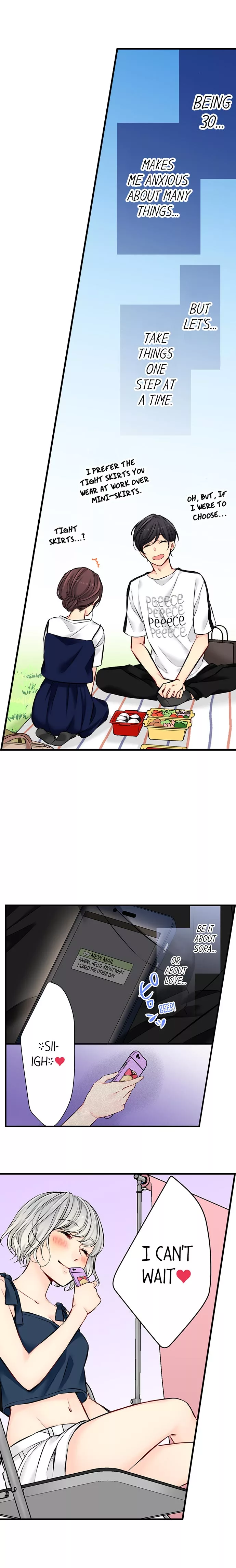 Watashitachi wa Seiyoku ga Gaman Dekinai Chapter 54 page 7
