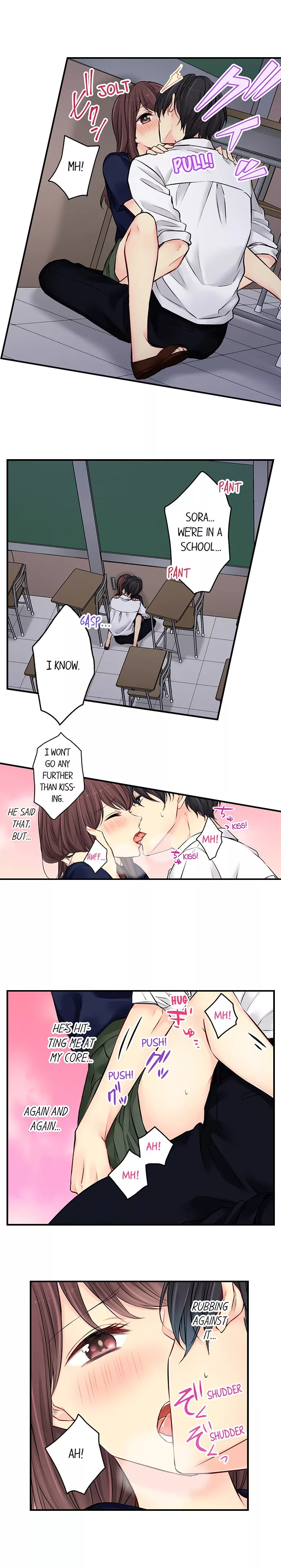 Watashitachi wa Seiyoku ga Gaman Dekinai Chapter 58 page 4