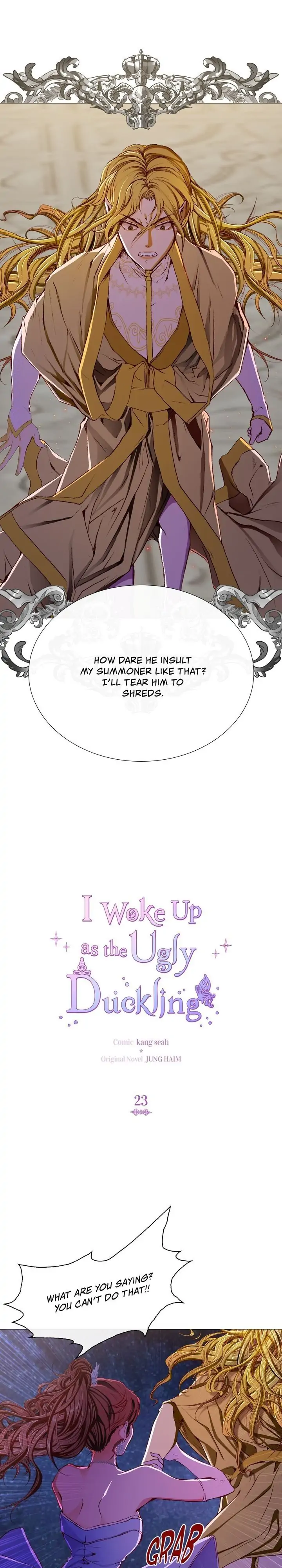 I Woke Up as the Ugly Duckling Chapter 23 page 1