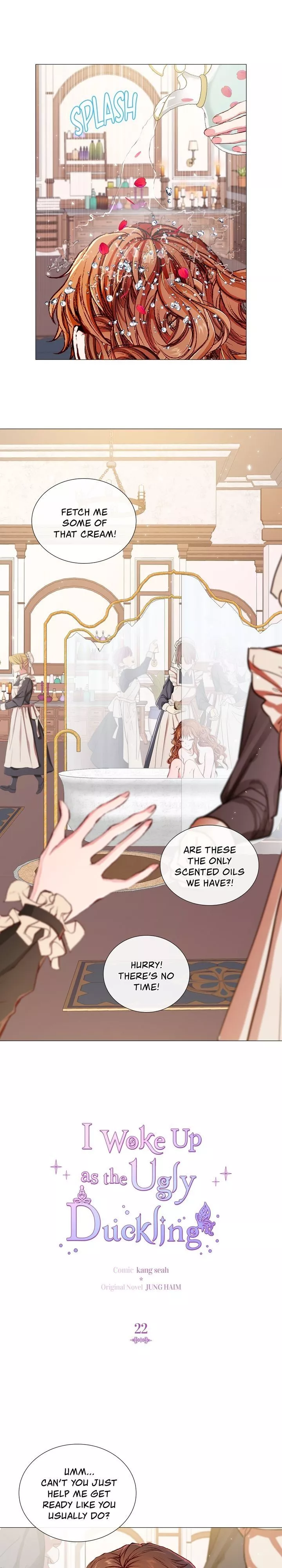 I Woke Up as the Ugly Duckling Chapter 22 page 1