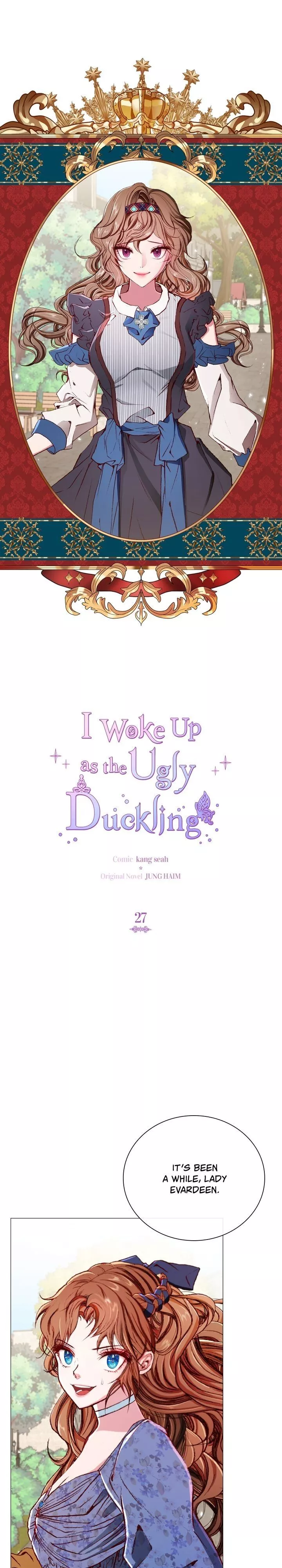 I Woke Up as the Ugly Duckling Chapter 27 page 1