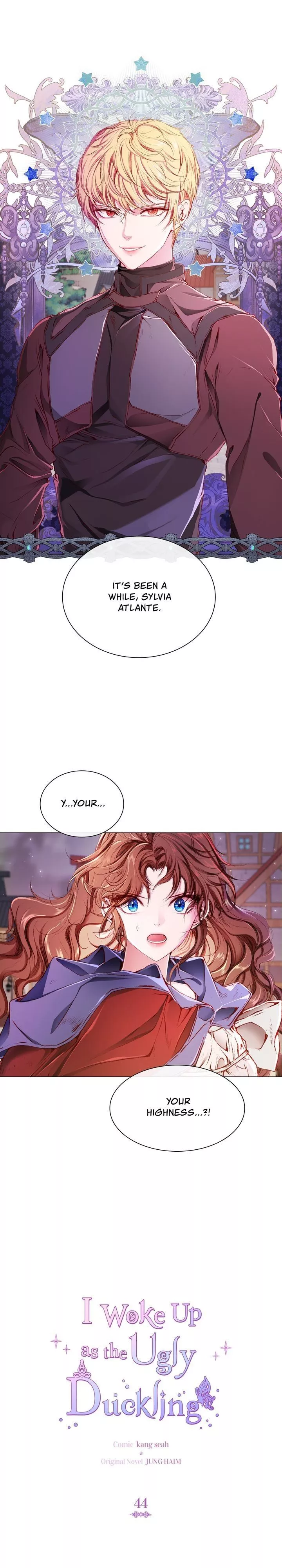 I Woke Up as the Ugly Duckling Chapter 44 page 1