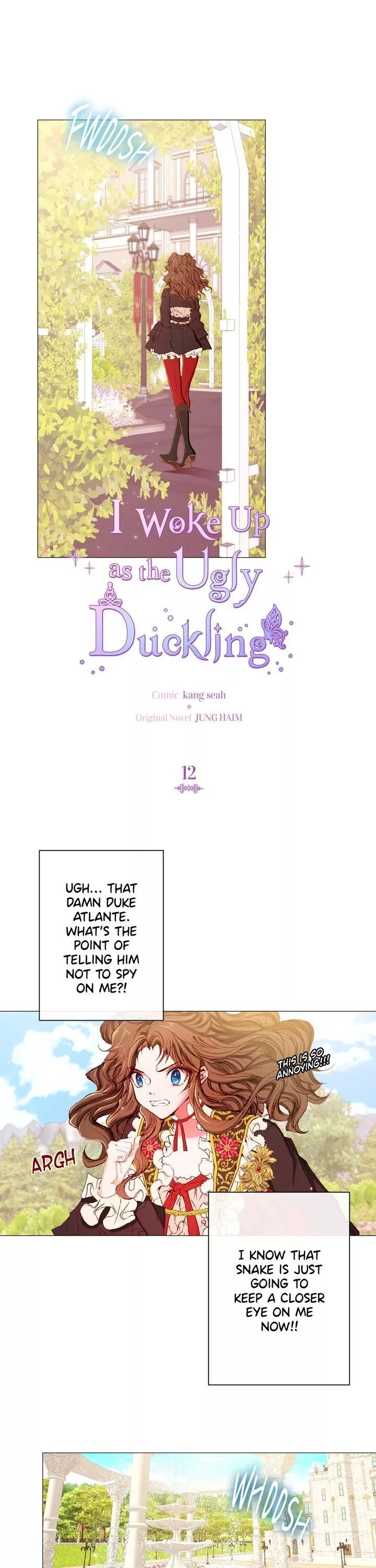I Woke Up as the Ugly Duckling Chapter 12 page 2