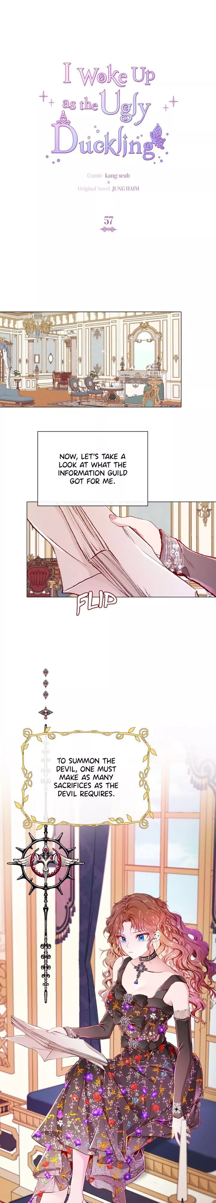 I Woke Up as the Ugly Duckling Chapter 57 page 1
