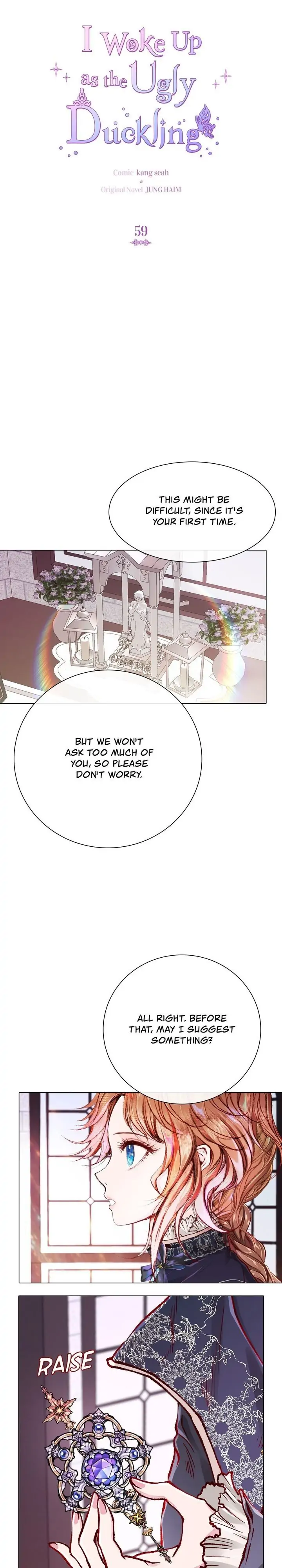I Woke Up as the Ugly Duckling Chapter 59 page 12