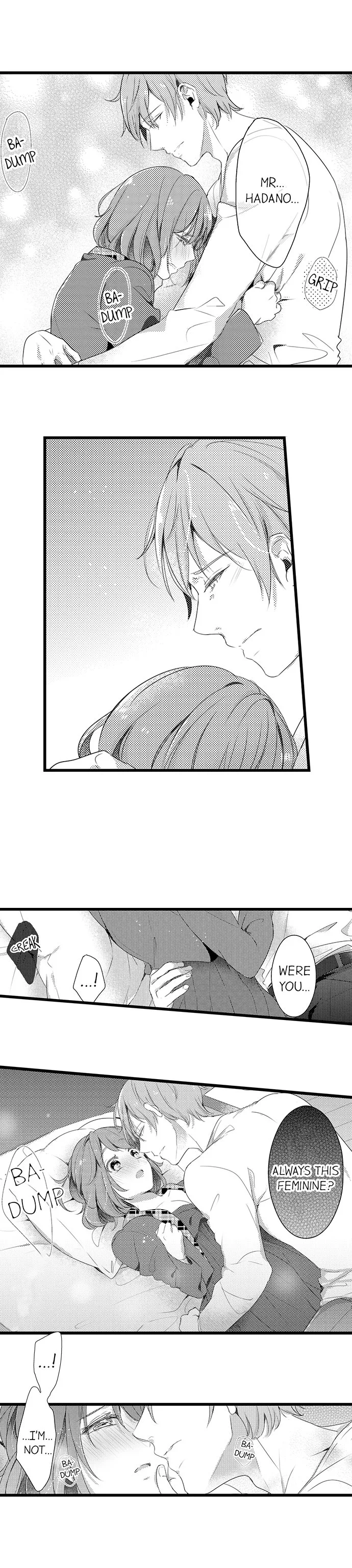 Shuudengo, Capsule Hotel de, Joushi ni Binetsu Utawaru Yoru. Chapter 15 page 6