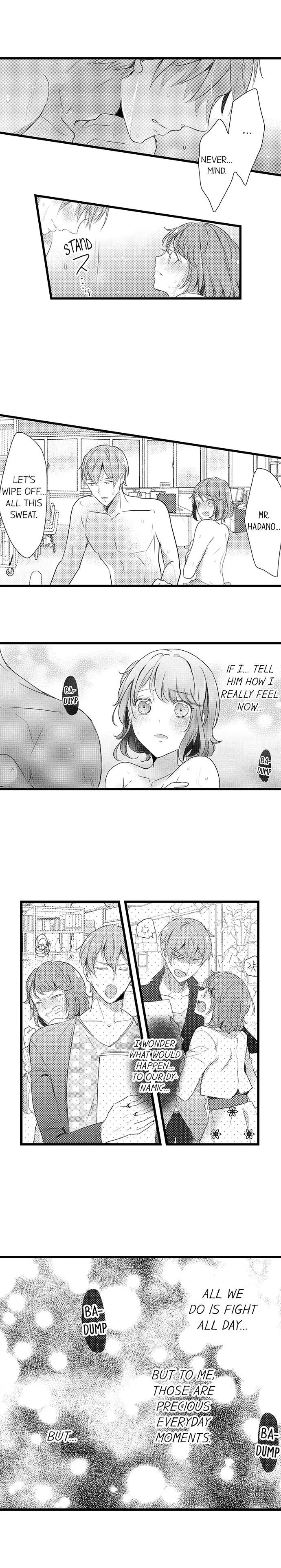 Shuudengo, Capsule Hotel de, Joushi ni Binetsu Utawaru Yoru. Chapter 23 page 8