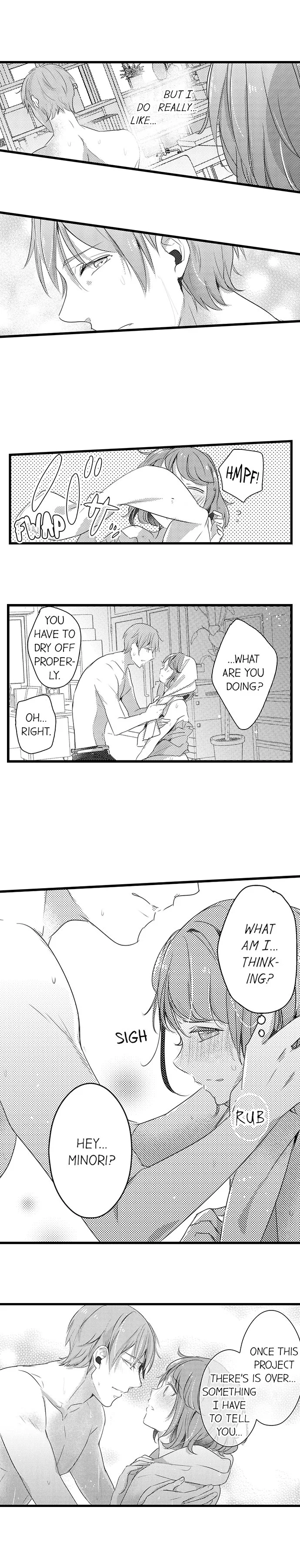 Shuudengo, Capsule Hotel de, Joushi ni Binetsu Utawaru Yoru. Chapter 23 page 9