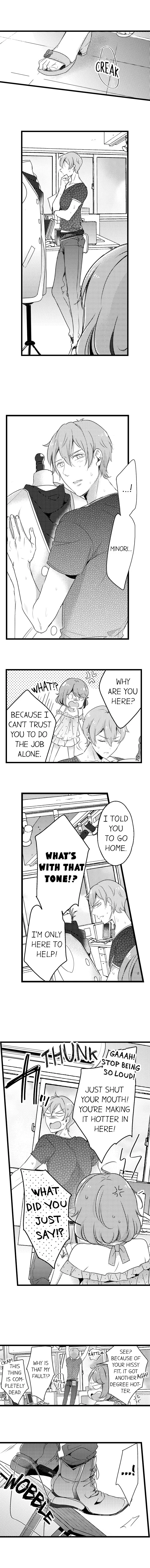Shuudengo, Capsule Hotel de, Joushi ni Binetsu Utawaru Yoru. Chapter 21 page 8