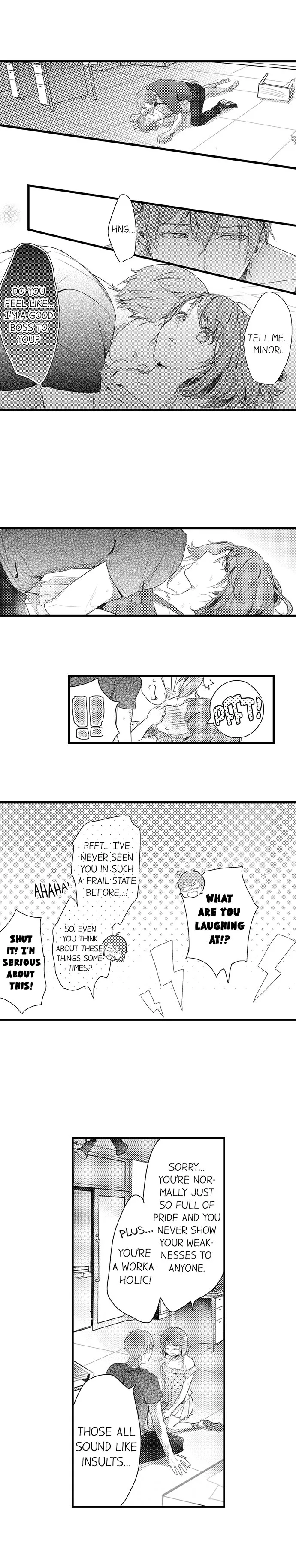 Shuudengo, Capsule Hotel de, Joushi ni Binetsu Utawaru Yoru. Chapter 22 page 2
