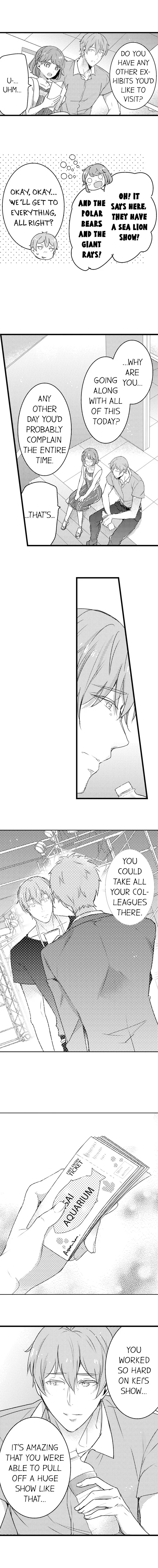 Shuudengo, Capsule Hotel de, Joushi ni Binetsu Utawaru Yoru. Chapter 32 page 3