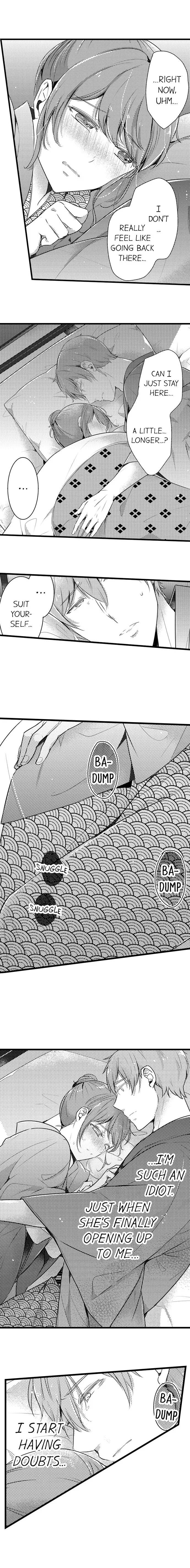 Shuudengo, Capsule Hotel de, Joushi ni Binetsu Utawaru Yoru. Chapter 41 page 8
