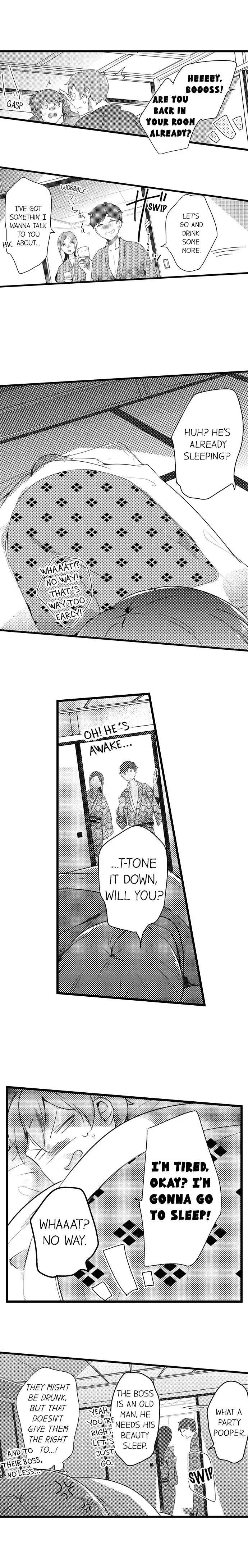 Shuudengo, Capsule Hotel de, Joushi ni Binetsu Utawaru Yoru. Chapter 41 page 6