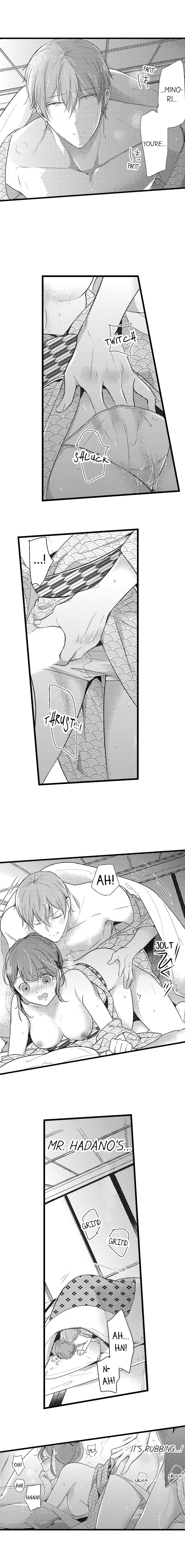Shuudengo, Capsule Hotel de, Joushi ni Binetsu Utawaru Yoru. Chapter 42 page 8