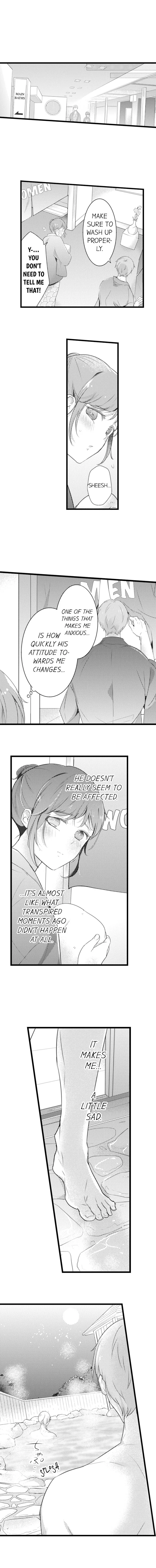 Shuudengo, Capsule Hotel de, Joushi ni Binetsu Utawaru Yoru. Chapter 43 page 6