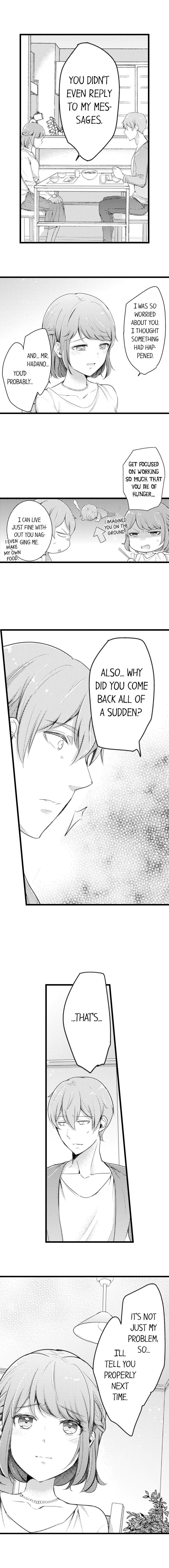 Shuudengo, Capsule Hotel de, Joushi ni Binetsu Utawaru Yoru. Chapter 58 page 8