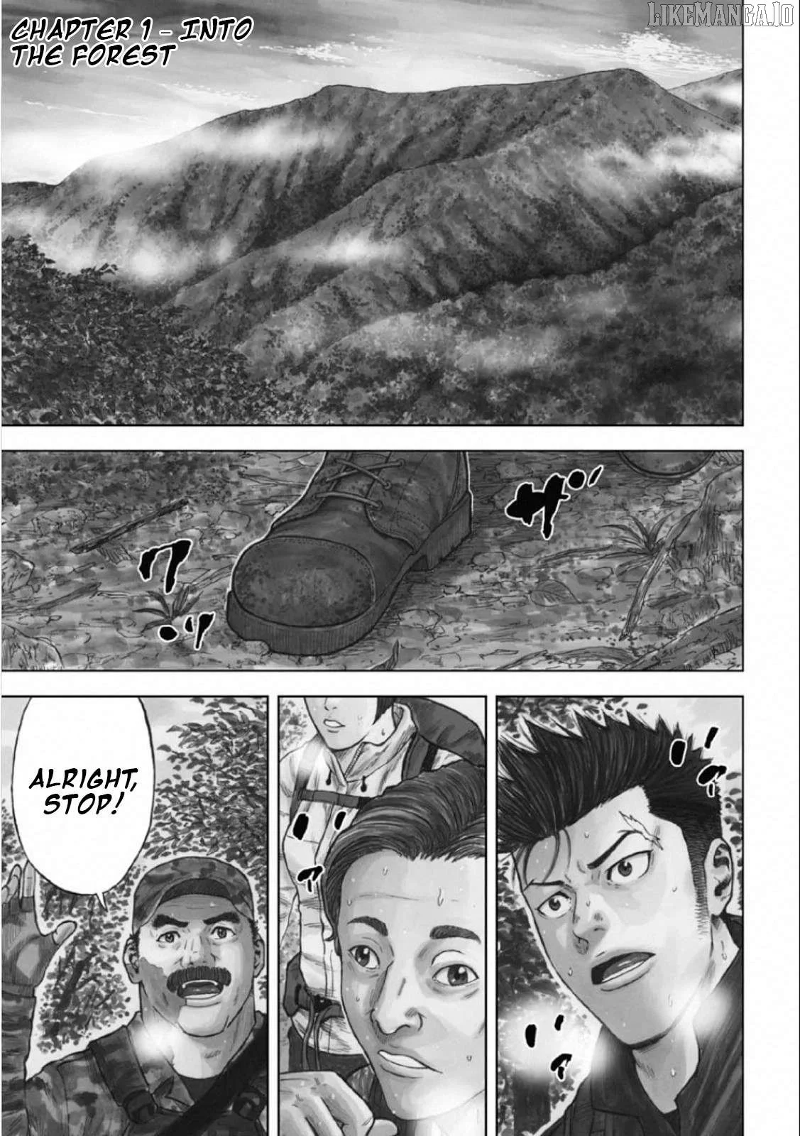 Monkey Peak the Rock Chapter 1 page 8